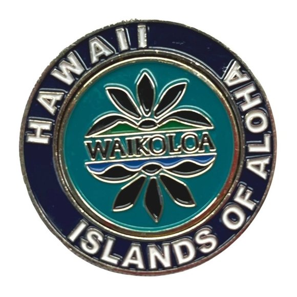 Vintage Hawaii Waikoloa Islands of Aloha Souvenir Token Coin 1.5" - Picture 1 of 5